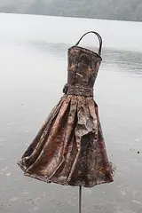 Helen Walsh, Vintage Dress, unique copper