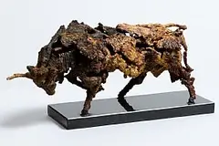 Eamonn Higgins, Rage, unique - copper plated hot forged steel