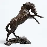Philip Blacker British, Rearing Stallion, bronze - number 2 from an edition of 9