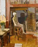 Ken Howard, Female Model in St. Clements Hall