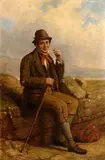 Charles Henry Cook, The Traveller at Rest