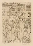 Dame Mit Kind und Hund (Woman with Child and Dog) by Paul Klee Swiss & German, etching signed & numbered 18/100, sold Apr 2016