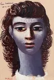 Daniel O'Neill, Portrait of a Lady, oil on card