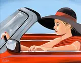 Ken O'Neill, Revenge, oil on canvas