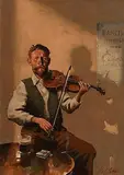 Ted Jones, The Fiddle Player