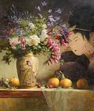 Mat Grogan, Still Life with Chinese Vase