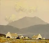 Killary Bay, Connemara (1924-5) by Paul Henry, oil on board, sold Dec 2015