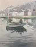 River Mist, Wicklow by Lilian Lucy Davidson, oil on canvas, offered Dec 2015