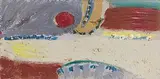 Maguez, Lanzarote by Tony O'Malley, 1989, oil on board, sold Dec 2015