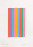 Bridget Riley British, Sideways, 2010, screenprint edition 164/250