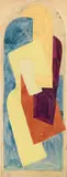 Mainie Jellet, Abstract Composition, c.1922, gouache