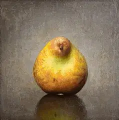 Conor Walton, Pear II, 2012, oil on canvas
