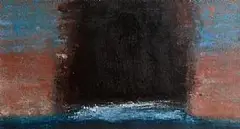 Spaces 32 by Gwen O'Dowd, 2005, oil on paper, sold Dec 2015