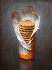 Conor Walton, Biscuits II, 2012, oil on canvas
