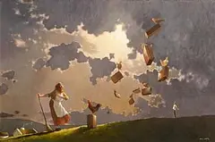 Home to Roost by Jimmy Lawlor, oil on canvas, sold Sep 2015