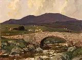 Lackagh Bridge, North Donegal by James Humbert Craig, oil on panel, sold Sep 2015
