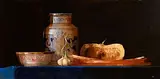 Martin Mooney, Still Life with Rhubarb