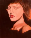 Phillippe Gabriel French, Valeria, oil on canvas