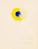 The Bistro Lemon by Louis le Brocquy, watercolour, sold Apr 2015