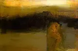 Far Country by Hughie O'Donoghue, 2005, oil on board & mixed media, sold Apr 2015