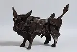Weld Bull by John Behan, bronze - edition of 9 - 28.1kg, sold Apr 2015