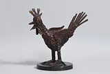 Cockeral by John Behan, bronze - unique - 11.4kg, sold Apr 2015