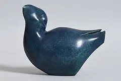 Puffin by Anna Linnane, bronze - edition of 9 - 4.2kg, sold Apr 2015
