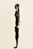 Fedelm by Louis le Brocquy, 1969, limited edition lithograph signed & numbered 41/70, sold Apr 2015