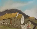 Harry Epworth Allen, Shawlie and Cottages, West of Ireland
