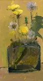 Fred Cuming Ra British, Dandelion, oil on board
