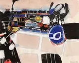 Gérard Grassere Dutch, Development, 1989, gouache & pastel