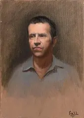 Frances O'Toole, Study of a Gentleman, oil on canvas