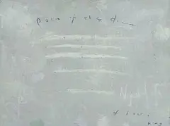 Paloma King, Poem of the Dream of Love, oil on canvas