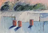 Donald Teskey, Three Red Barrels