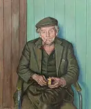 Robert Taylor Carson, Lighting Up (Wee Dan - Dan Doherty, Downings, Co. Donegal)