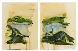 Mary Donnelly, The Mountains Throw a Shadow, oil on paper