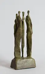 John Cohen, Dubliners, bronze sculpture - unique- 3.6kg