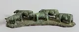 Tony Cody, Herd of Bulls, bronze sculpture - unique - 8kg