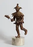 Maura Early, The Jester, bronze sculpture - unique - 12.6kg