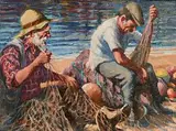 Roy Lyndsay, The Net Menders, Donegal