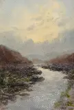 Percy French, West of Ireland Meandering Stream