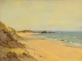 Ballywater, Co. Down by Frank McKelvey, oil on canvas board, offered Sep 2014