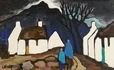 Returning Home by Markey Robinson, oil on board, sold Sep 2014