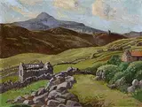 Dorothy Isabel Blackham, Croaghan, Achill, oil on board