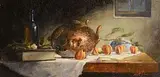 Mat Grogan, Still Life, Copper Kettle and Fruit