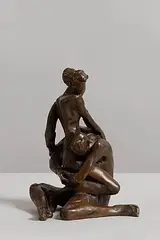 Selma McCormick, Lovers, unique bronze (6.2kg)