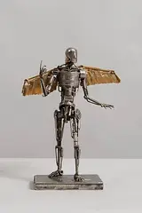 Brian Byrne, Icarus, 2007, brass, mild steel & copper (2.1kg)