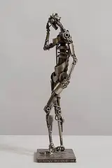 Brian Byrne, Paranoid Android, stainless & mild steel (2.3kg)