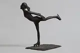 Elizabeth le Jeune, Skater, bronze signed & numbered 1/5 (6.1kg)