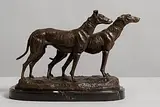 Emmanuel Frémiet, Chiens Levriers